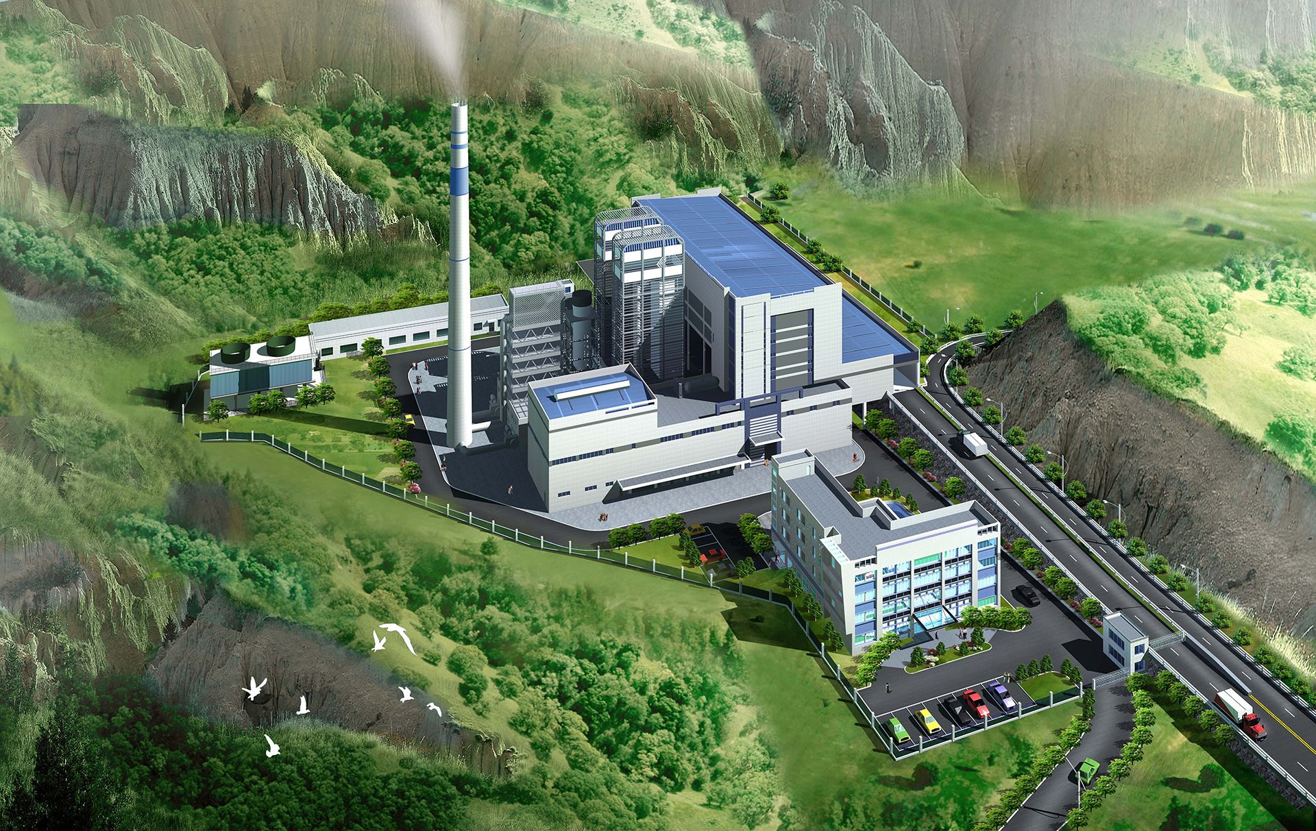 溫嶺市垃圾焚燒發電廠